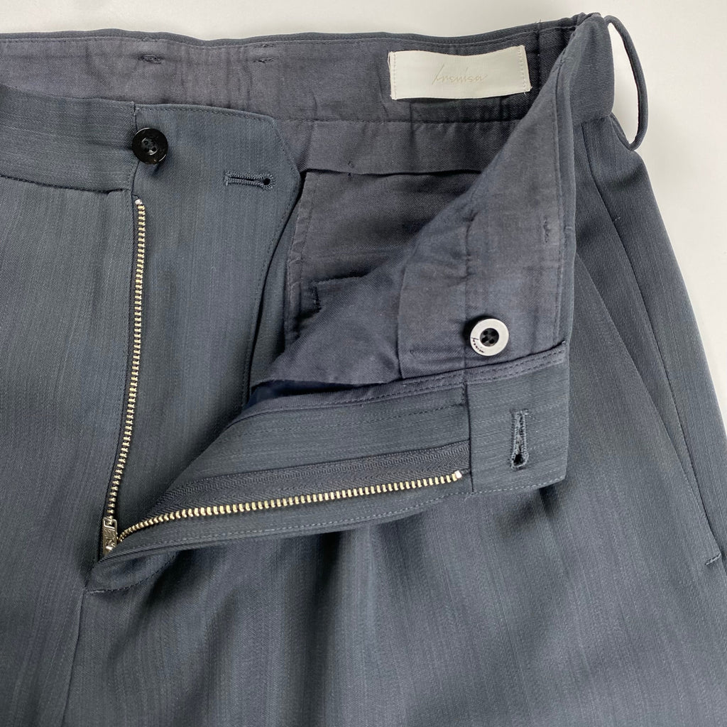 24SS IRENISA イレニサ / TWO TUCKS WIDE TROUSERS スラックス ワイドパンツ 24SS-P018-ND 参考定価：44,000+tax SIZE：2