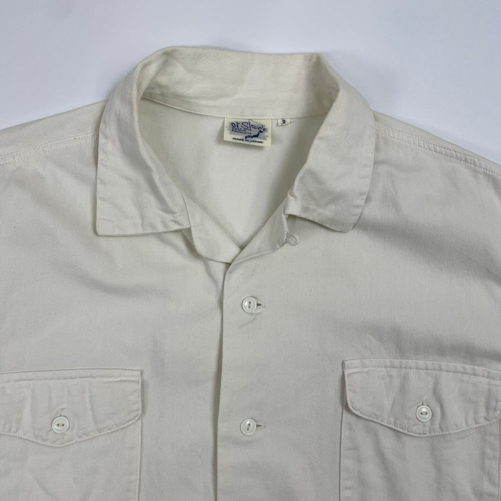 orslow オアスロウ / US NAVY OFFICER HALF SLEEVE SHIRT 参考定価：17,000+tax SIZE：2