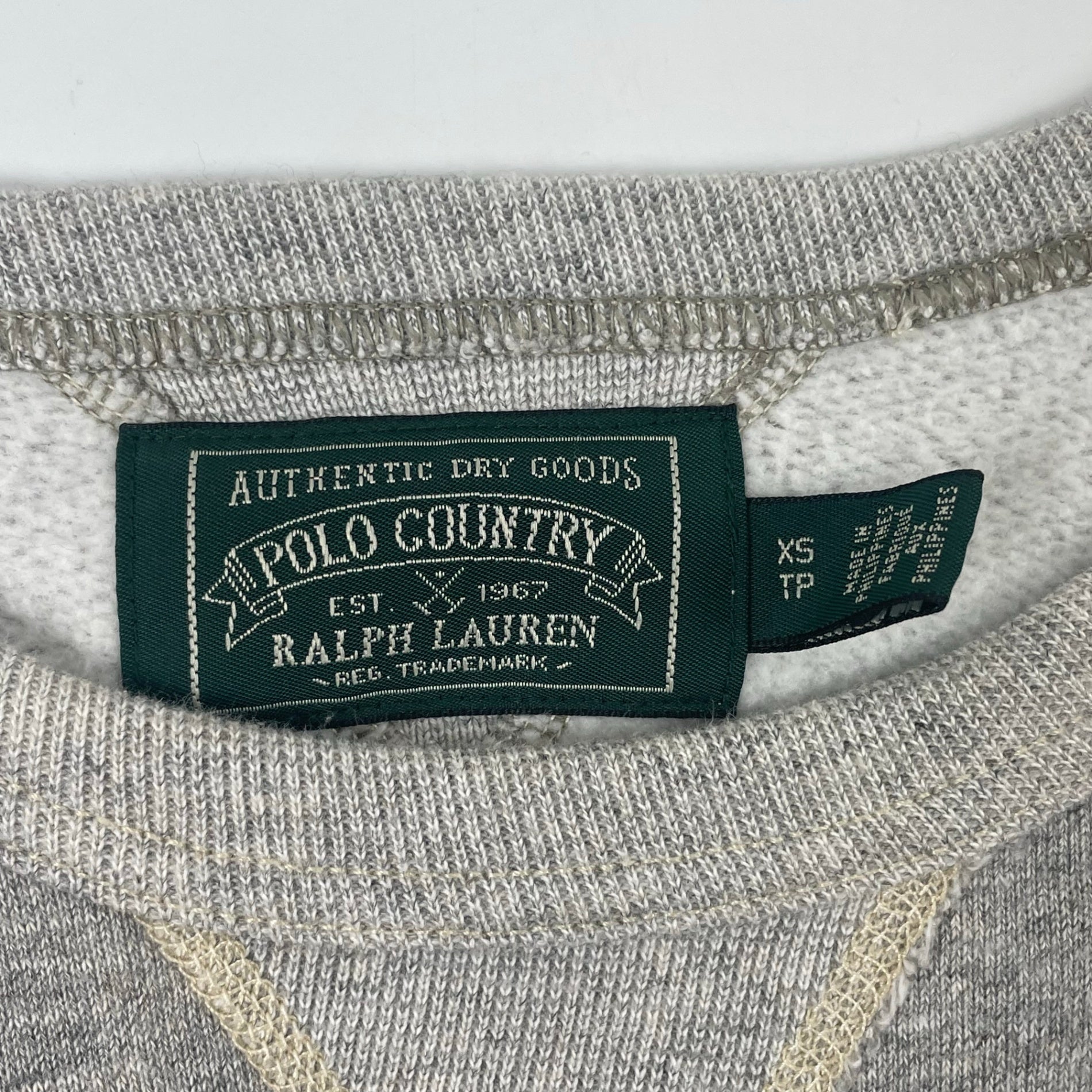 POLO COUNTRY / 両Vネックスウェット アメリカ空軍第67戦術航空団 SIZE:XS