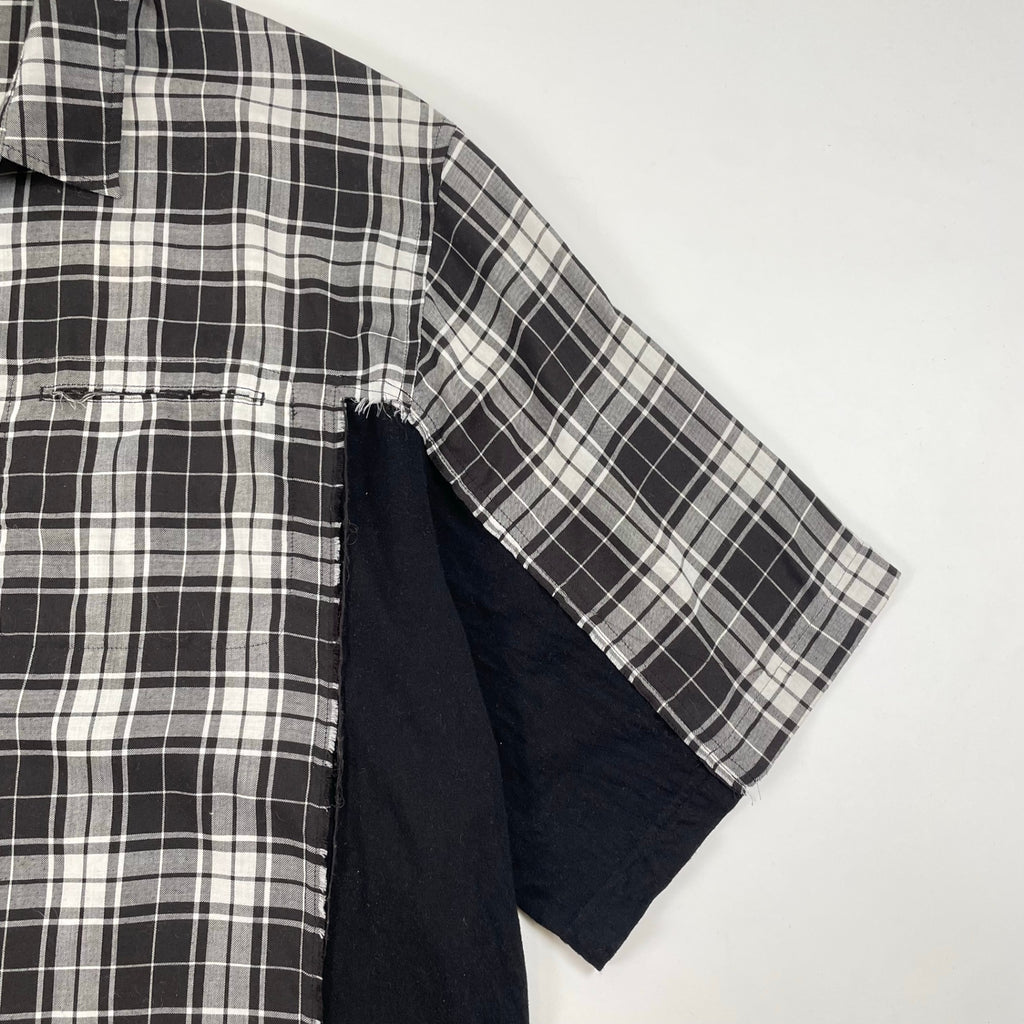 Undercoverism / 23SS PeツイルCK/天竺切替半袖シャツ SIZE:4