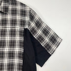Undercoverism / 23SS PeツイルCK/天竺切替半袖シャツ SIZE:4