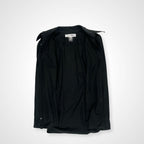 COMME des GARCONS SHIRT コムデギャルソン シャツ / デザインポインテッドカラーシャツ ブラック SIZE：S