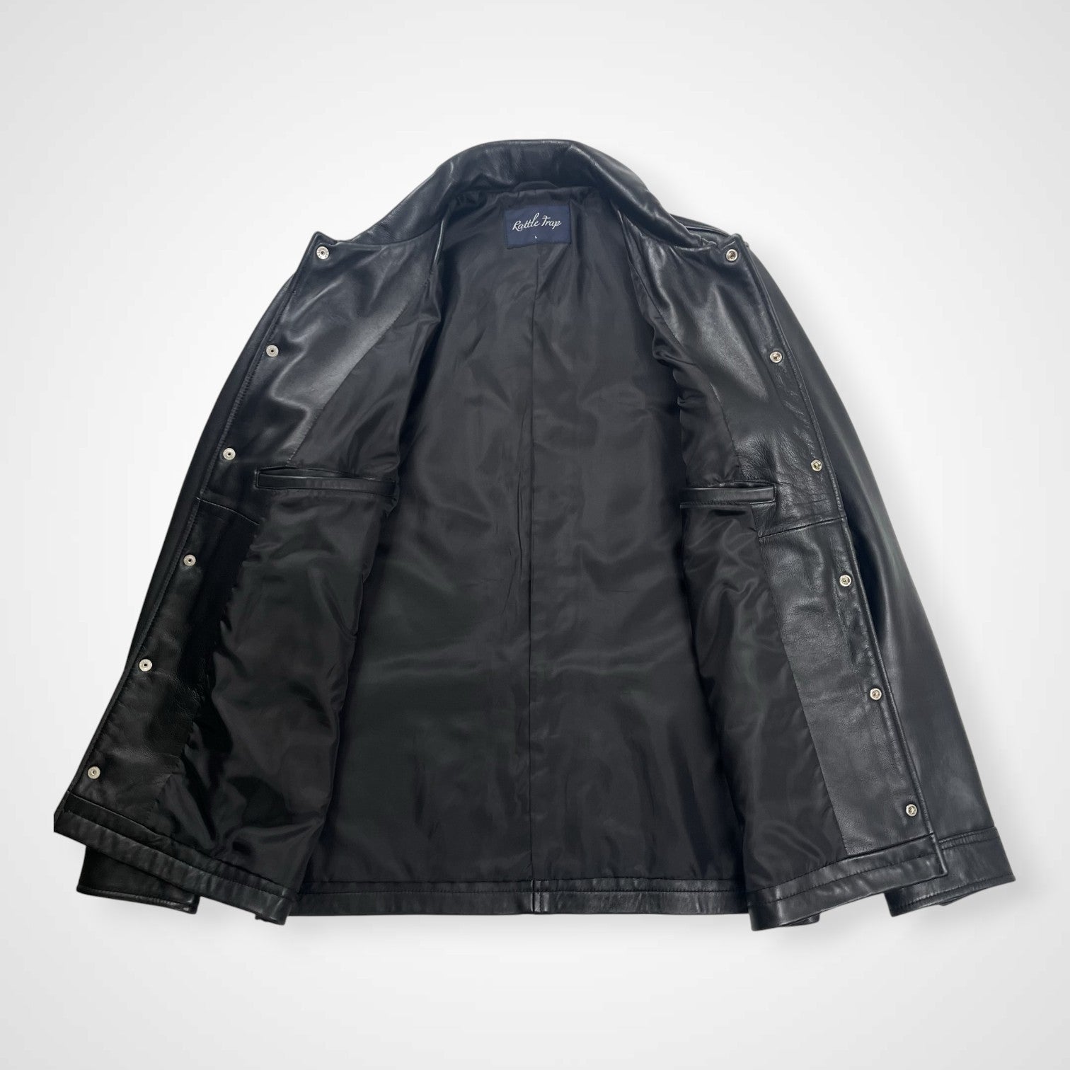 RATTLE TRAP ラトルトラップ / sheep H semi naked レザーコーチジャケット参考定価：29,000+tax SIZE:L