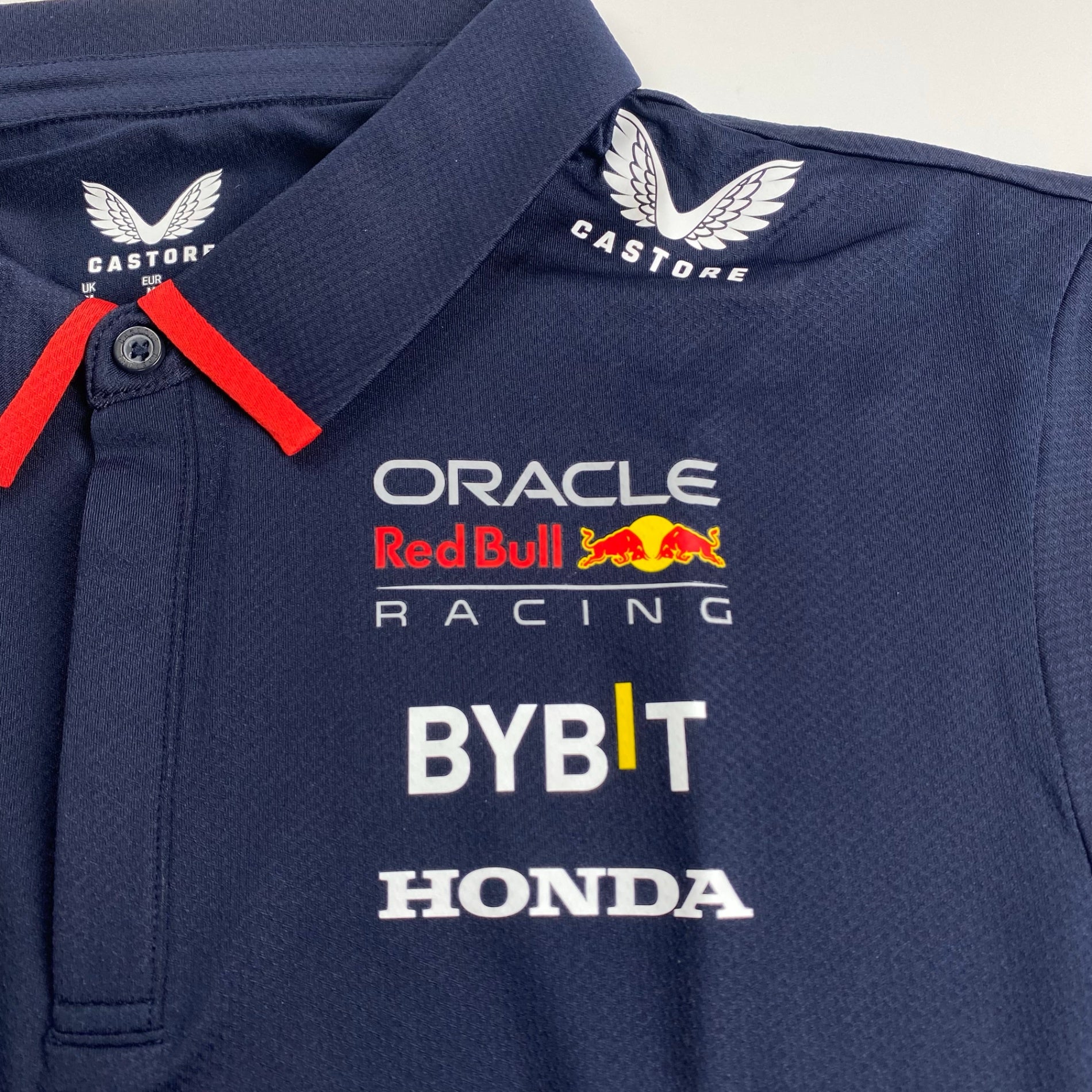 オフィシャル ORACLE Red Bull RACING / レーシングシャツ チームポロシャツ 2024 SIZE:L