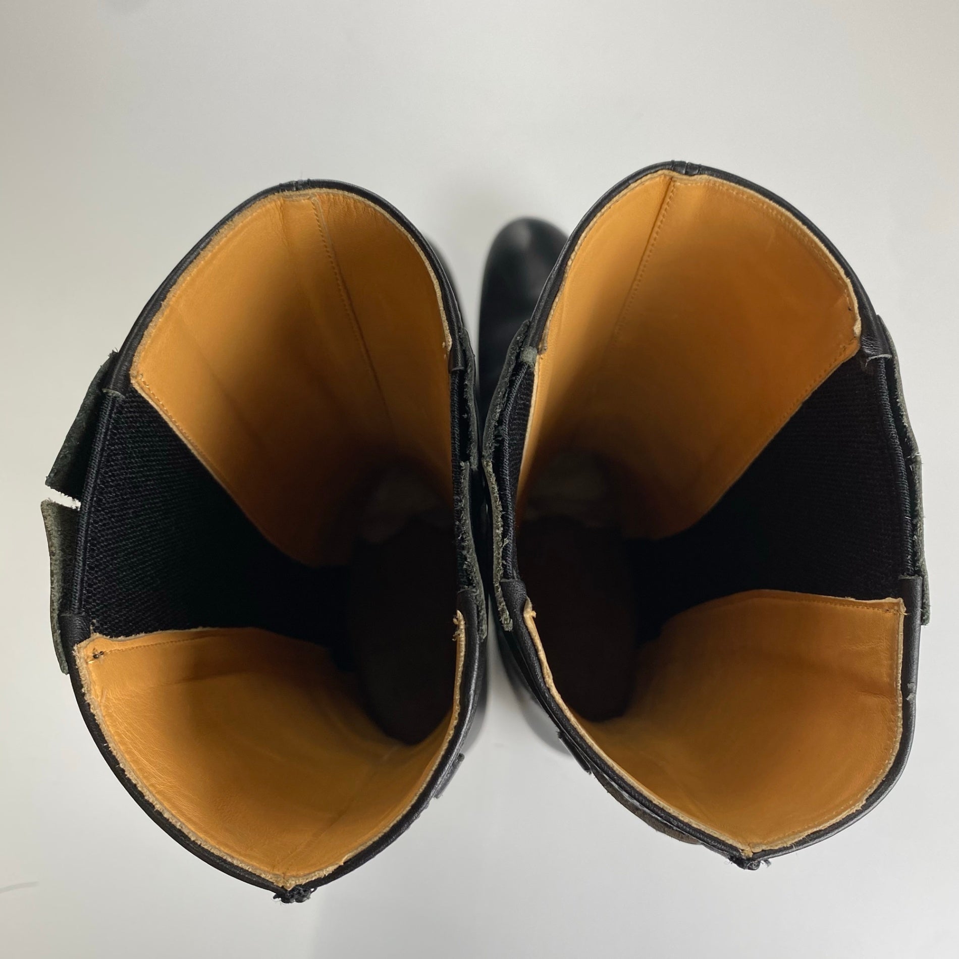 chausser ショセ / レザーエンジニアブーツ サイドゴア SIZE:23 1/2cm