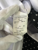 ARMANI COLLEZIONI アルマーニ コレツィオーニ / タキシードカラーショートジャケット ブラック イタリア製 参考定価：120,000程度 SIZE:42