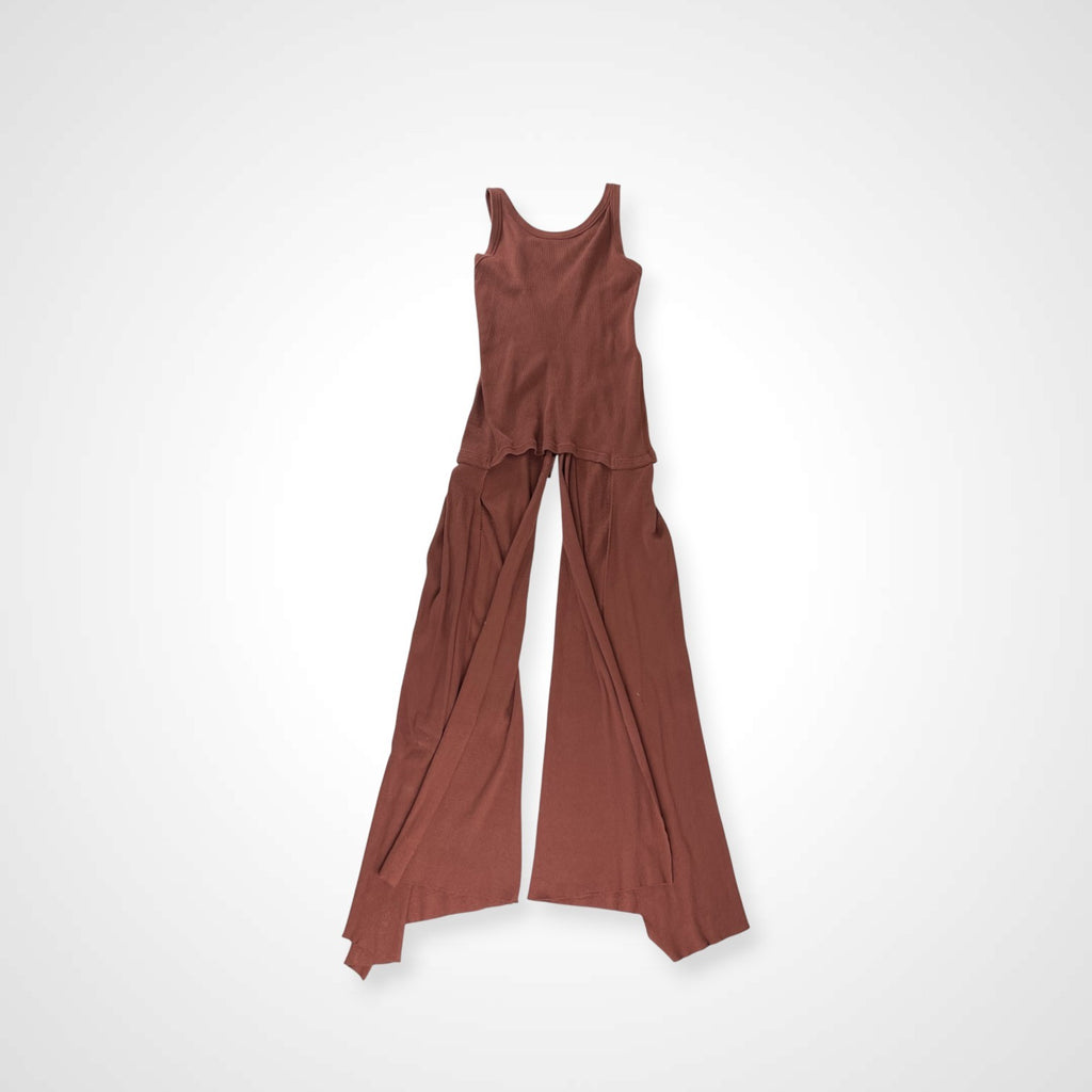 jonnlynx ジョンリンクス / rib tank dress テラコッタカラー 参考定価：18,000+tax SIZE:FREE
