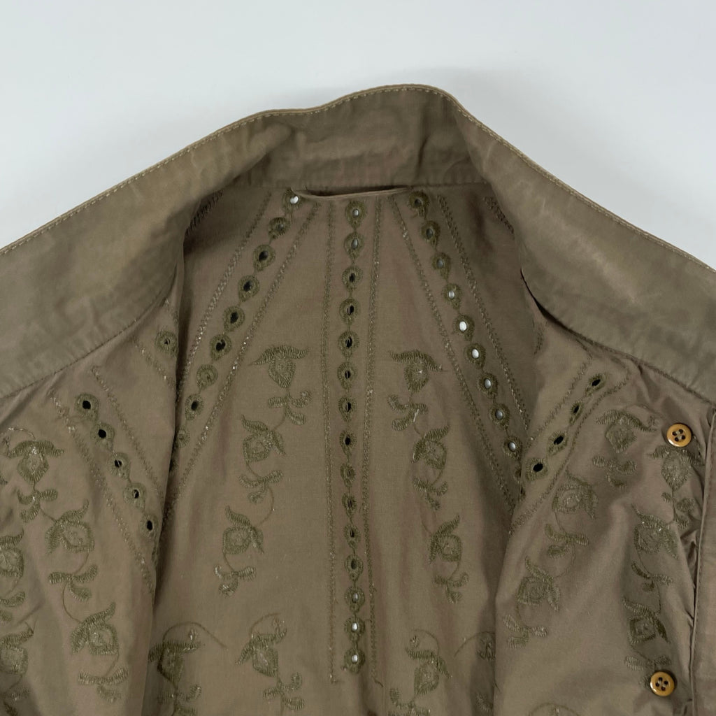 ERMANNO SCERVINO / カットワーク刺繍ジャケット 参考定価：250,000程度 SIZE:L程度