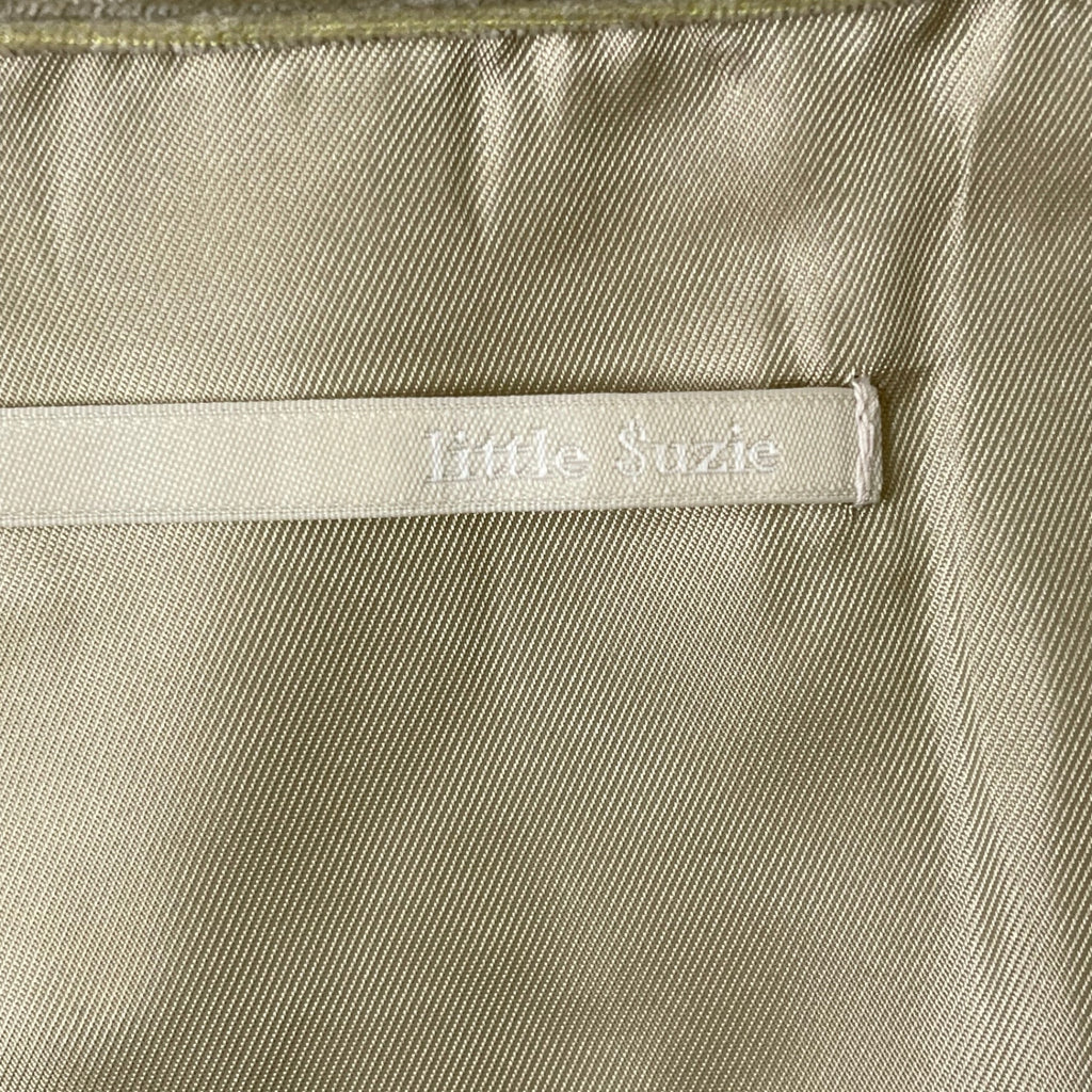 little suzie / Velvet Quilt Gambeson Long Coat 参考定価：60,000+tax SIZE:FREE