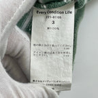 EVCON / BORDER S/S WIDE T-SHIRT SIZE:3