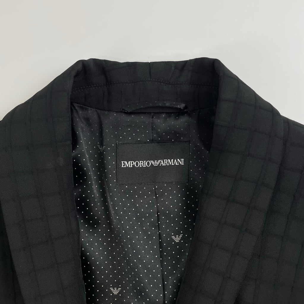 EMPORIO ARMANI / ショールカラー1Bジャケット 参考定価：150,000程度 SIZE:42
