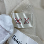 Christian Dior / ヴィンテージタックブラウス SIZE:M