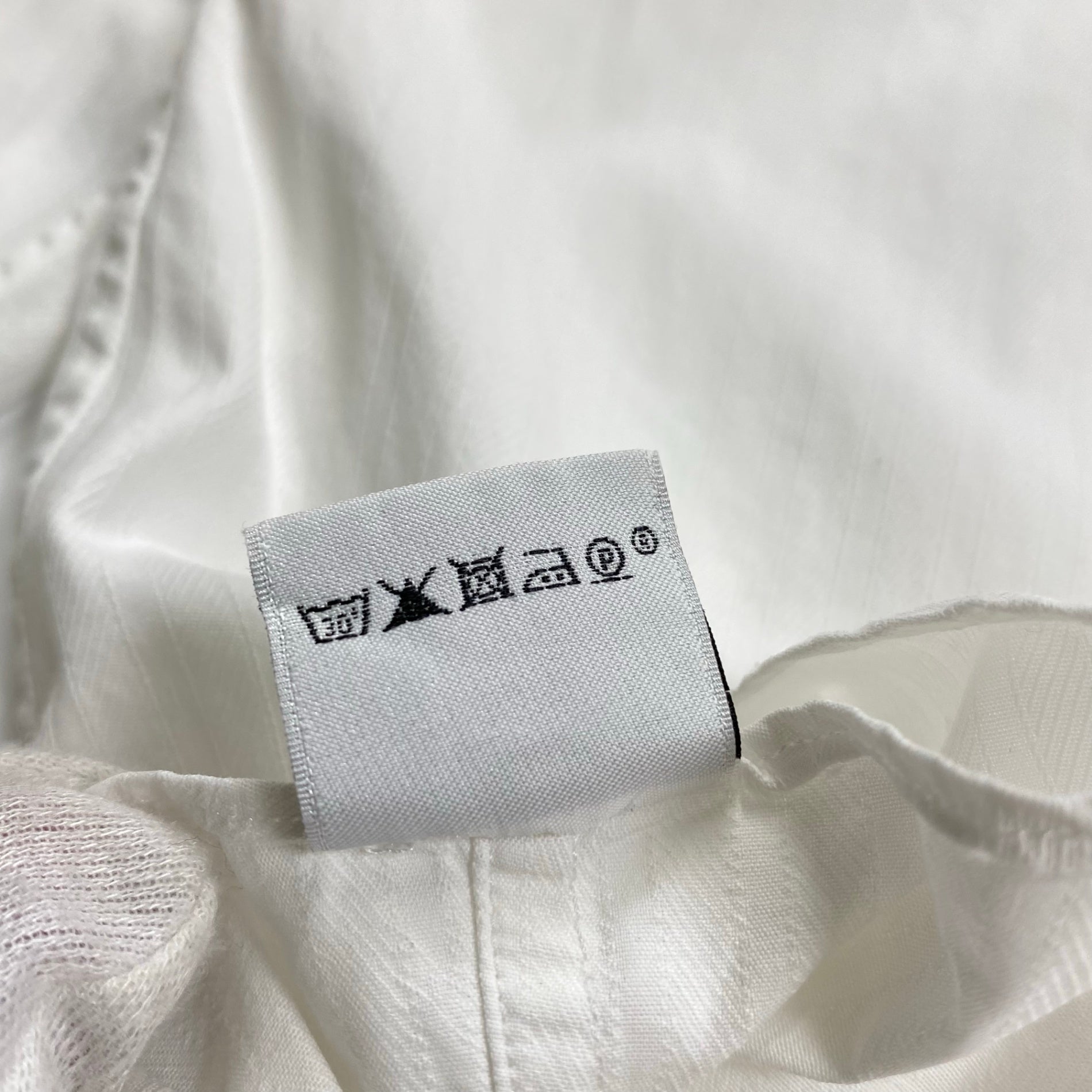 HERMES エルメス / ドビーストライプ シャツ セリエボタン MADE IN FRANCE SIZE:42(L程度)