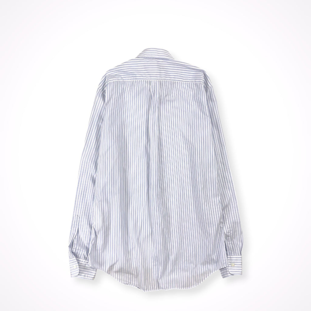 COMME des GARCONS HOMME DEUX / ミニマルストライプシャツ 日本製 SIZE:S