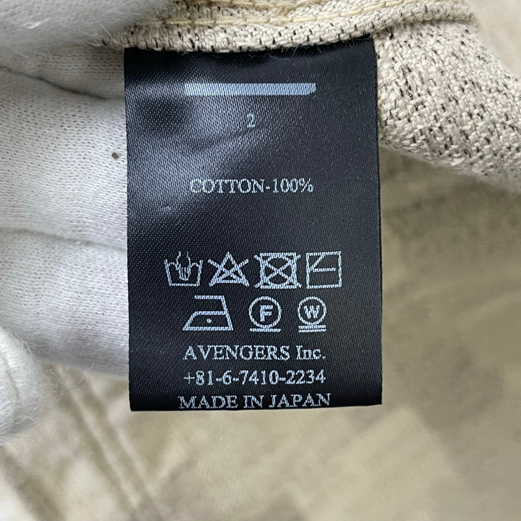 minus (-) / Rustic Collar Chore Jacket Boro Crust 参考定価：68,000+tax SIZE:2