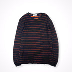 DIET BUTCHER SLIM SKIN / ボーダーロングニット 18SS SIZE：FREE