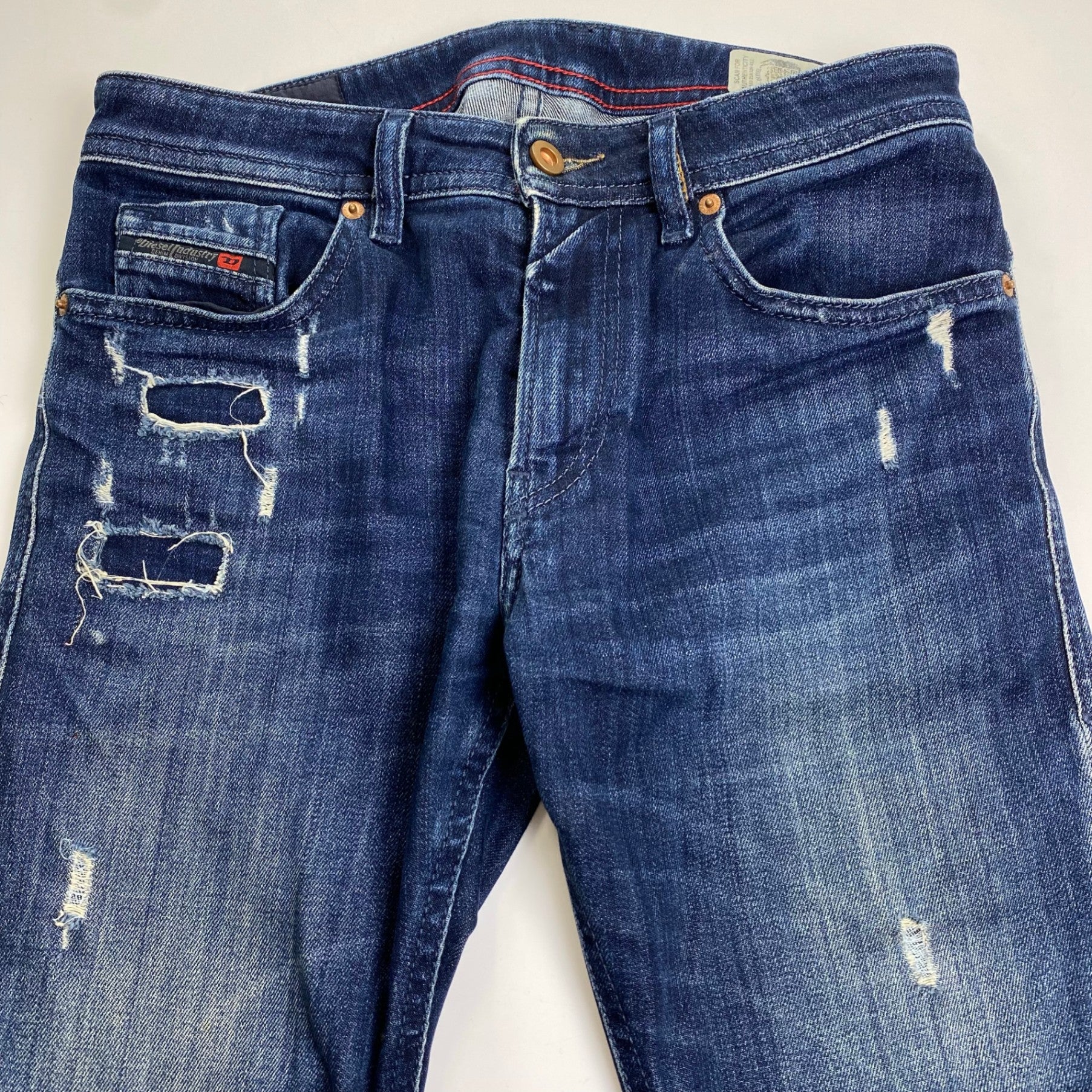 DIESEL ディーゼル / THOMMER リペア＆クラッチ スキニーデニムパンツ 084NF 参考定価：30,000程度 SIZE:W29