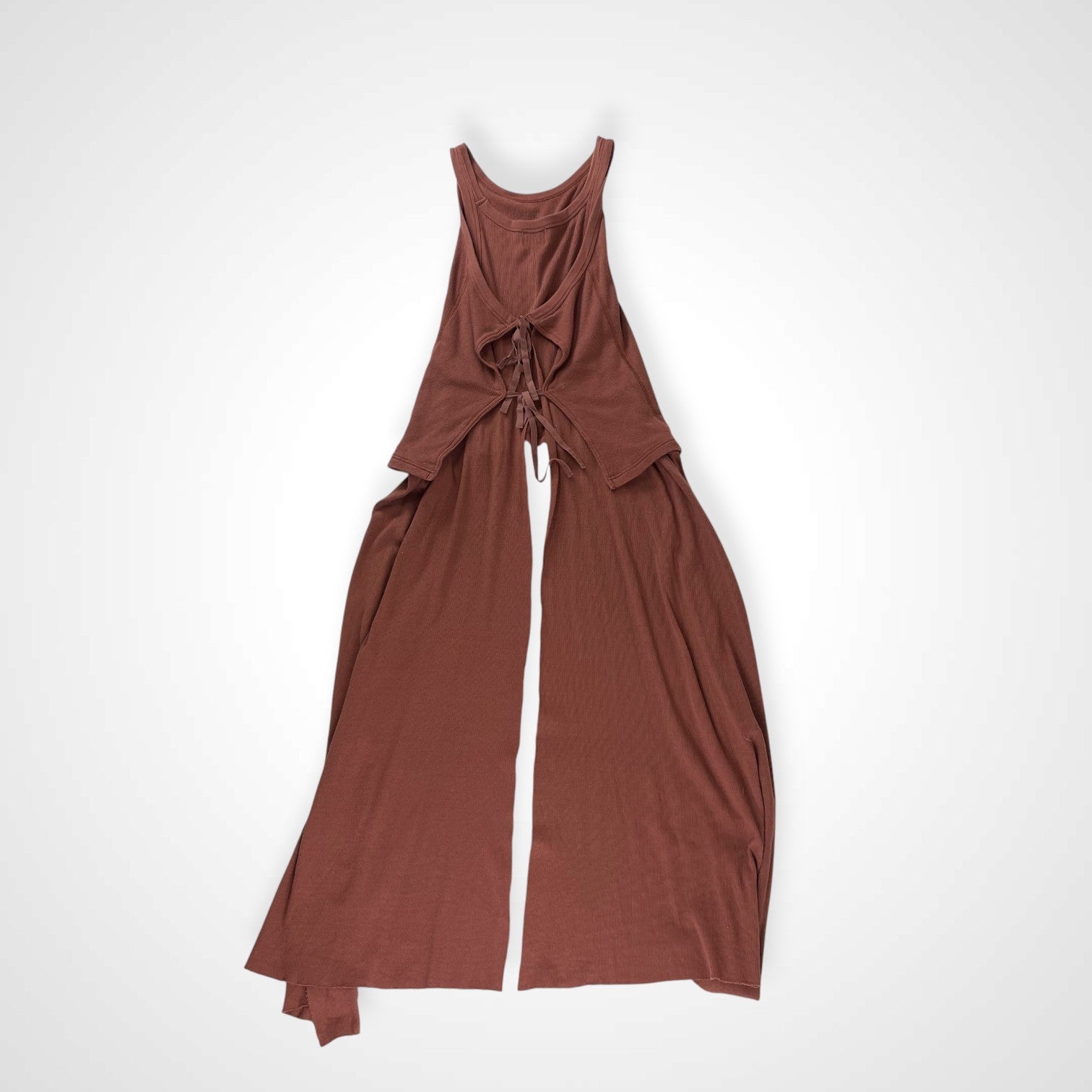 jonnlynx ジョンリンクス / rib tank dress テラコッタカラー 参考定価：18,000+tax SIZE:FREE