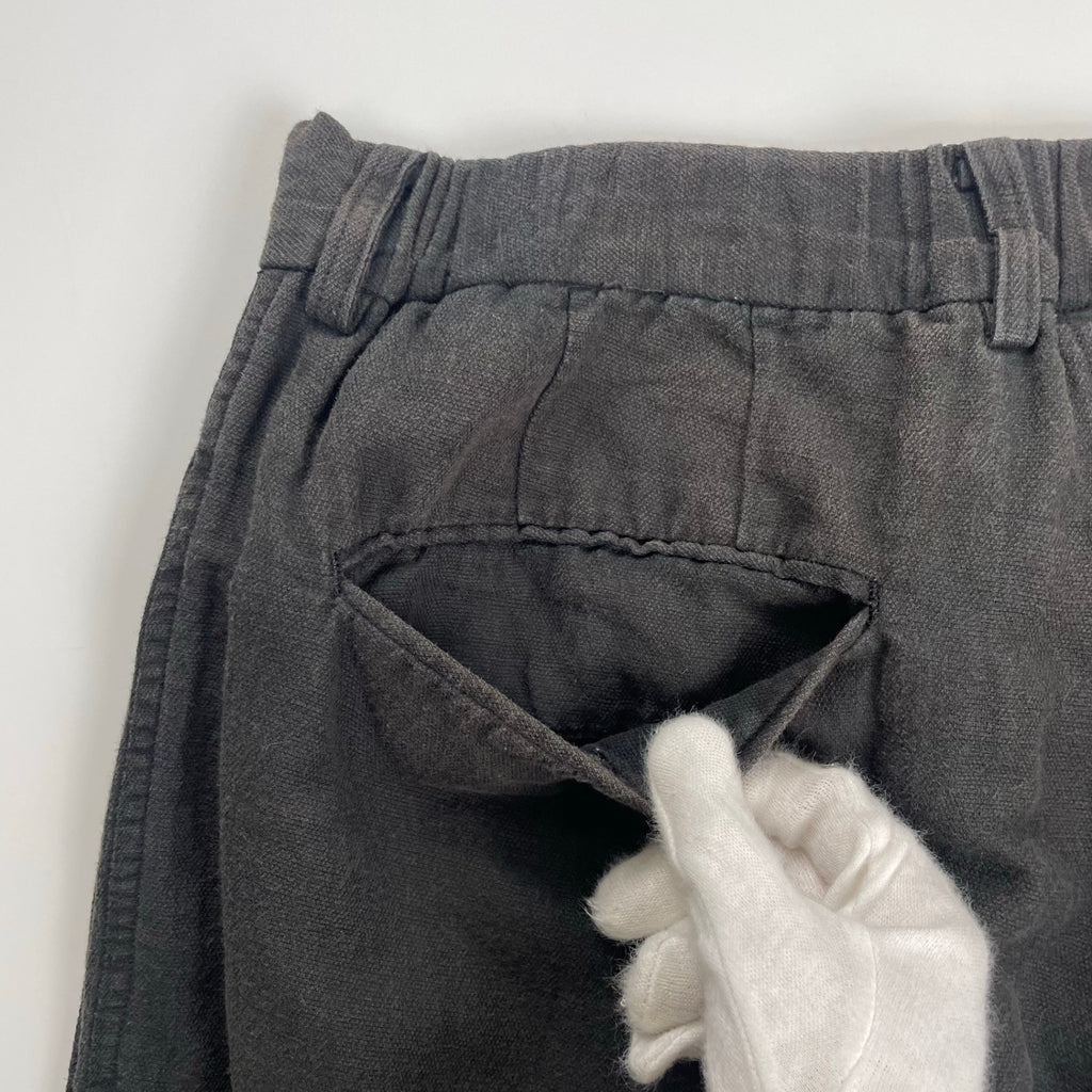 YOKO SAKAMOTO ヨーコ サカモト / コットンリネンイージーパンツ 参考定価：35,000程度  SIZE:M