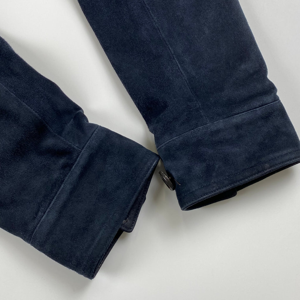 【干場 義雅さん別注】 SANNINO サンニーノ / M-65タイプ ラムレザー スエード ジャケット SIZE：48