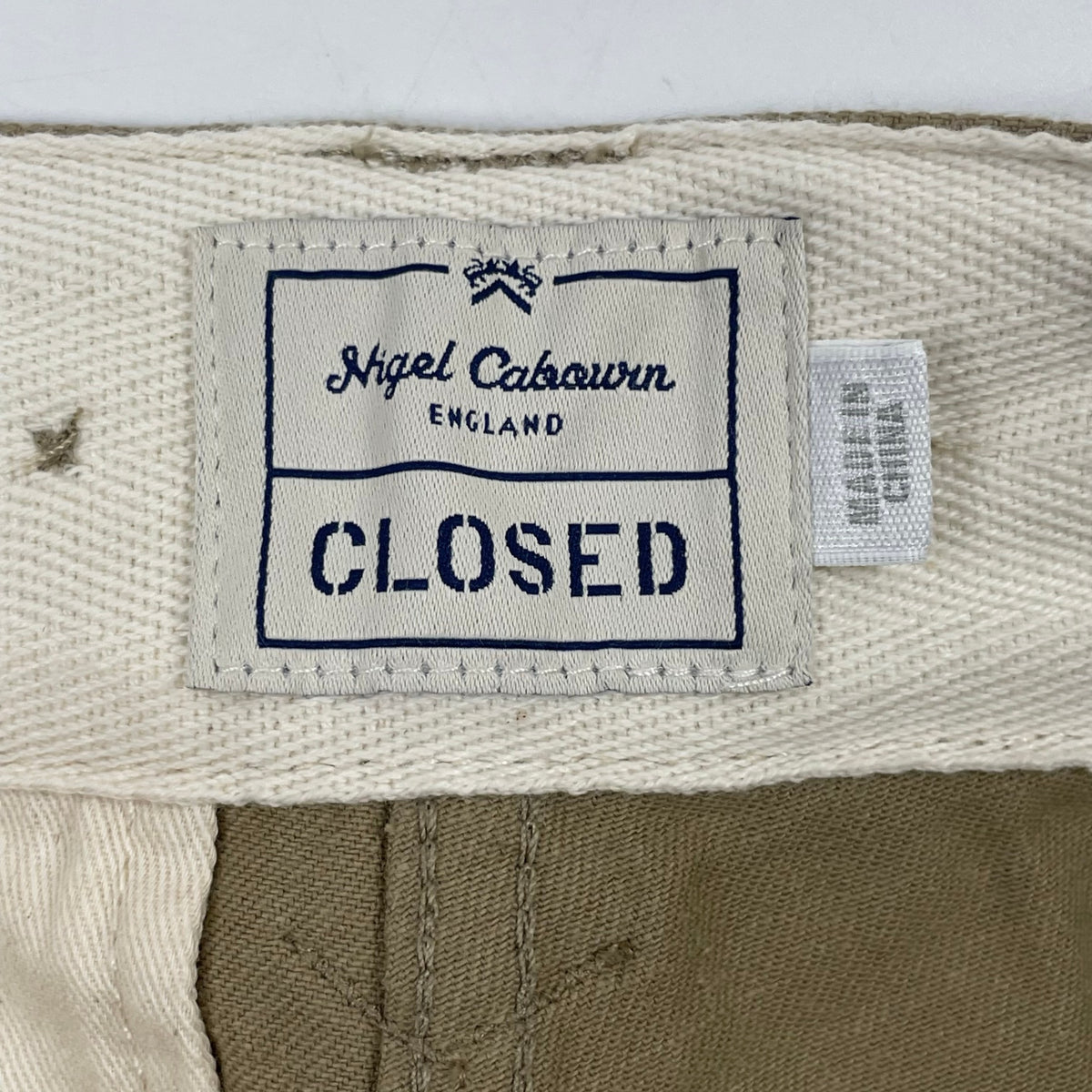 Nigel Cabourn × CLOSED / コラボ ワイドミリタリーパンツ 参考定価：45,000程度 SIZE:31