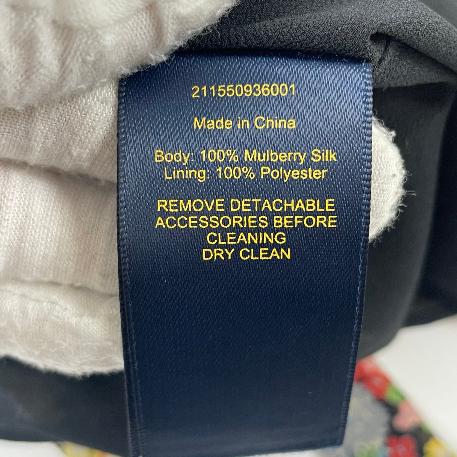 POLO Ralph Lauren / マルベリーシルクワンピース 参考定価：75,000程度 SIZE:6