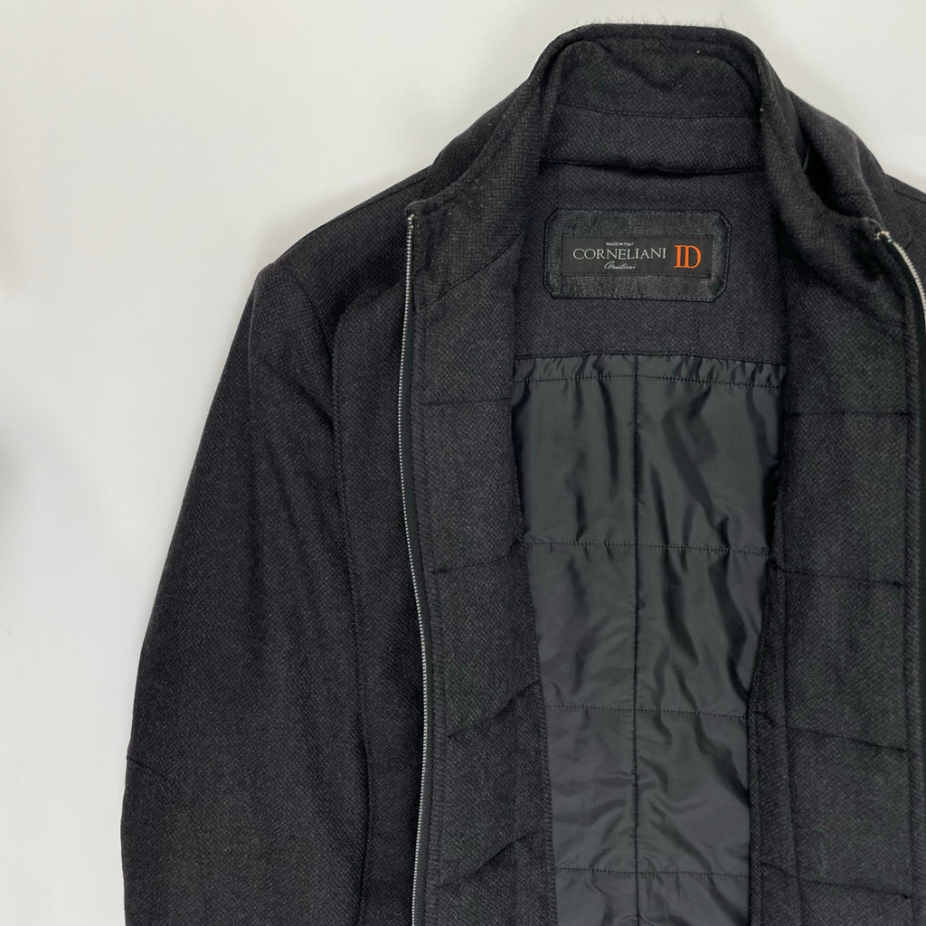 CORNELIANI コルネリアーニ / PURE VIRGIN WOOL ID COAT レイヤードタイプ 参考定価：300,000程度 SIZE：48