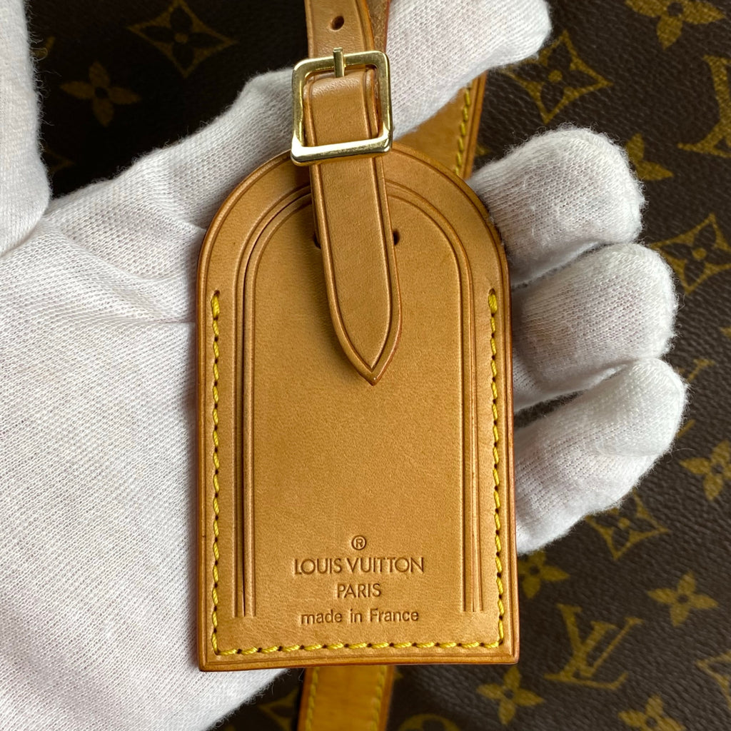 【鑑定済・美品】 LOUIS VUITTON ルイ ヴィトン / キーポル55 M41424 ボストンバッグ モノグラムキャンバス ブラウン 茶