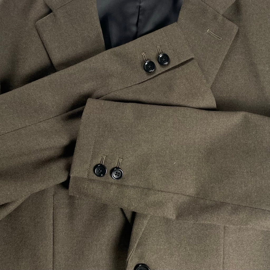 BEAUTY＆YOUTH ビューティーアンドユース / ”DELEGANT” サキソニー ジャケット＆パンツ セットアップ スーツ 参考定価：23,600+tax SIZE：M