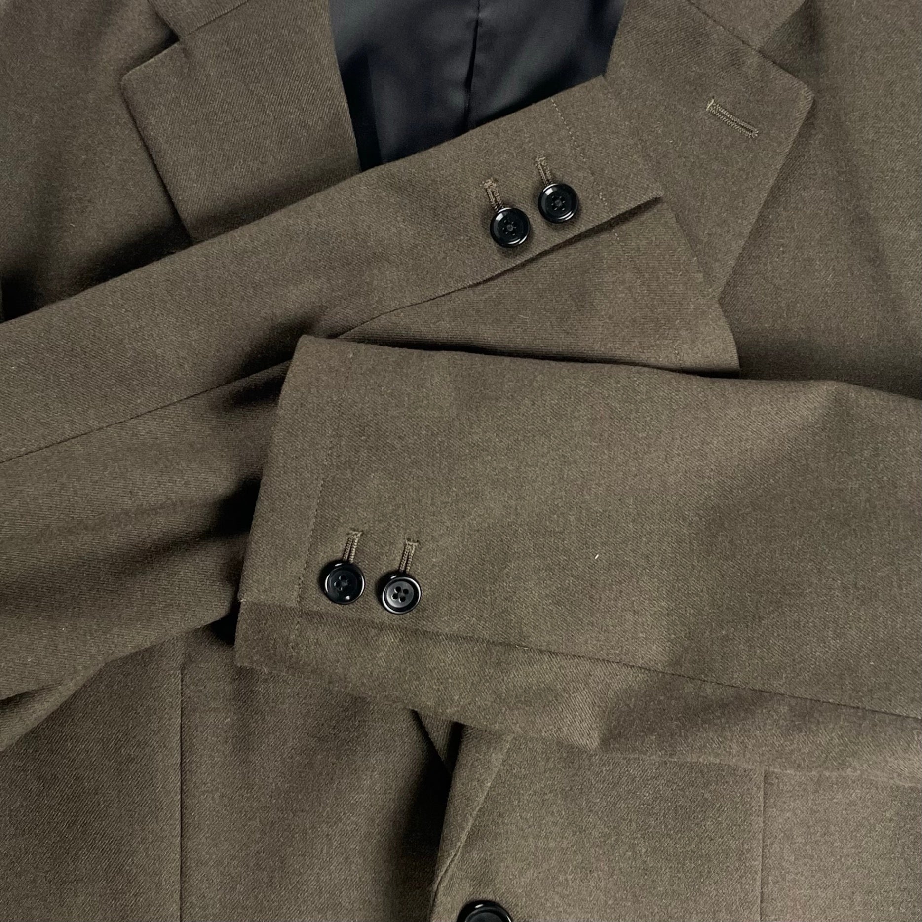 BEAUTY＆YOUTH ビューティーアンドユース / ”DELEGANT” サキソニー ジャケット＆パンツ セットアップ スーツ 参考定価：23,600+tax SIZE：M