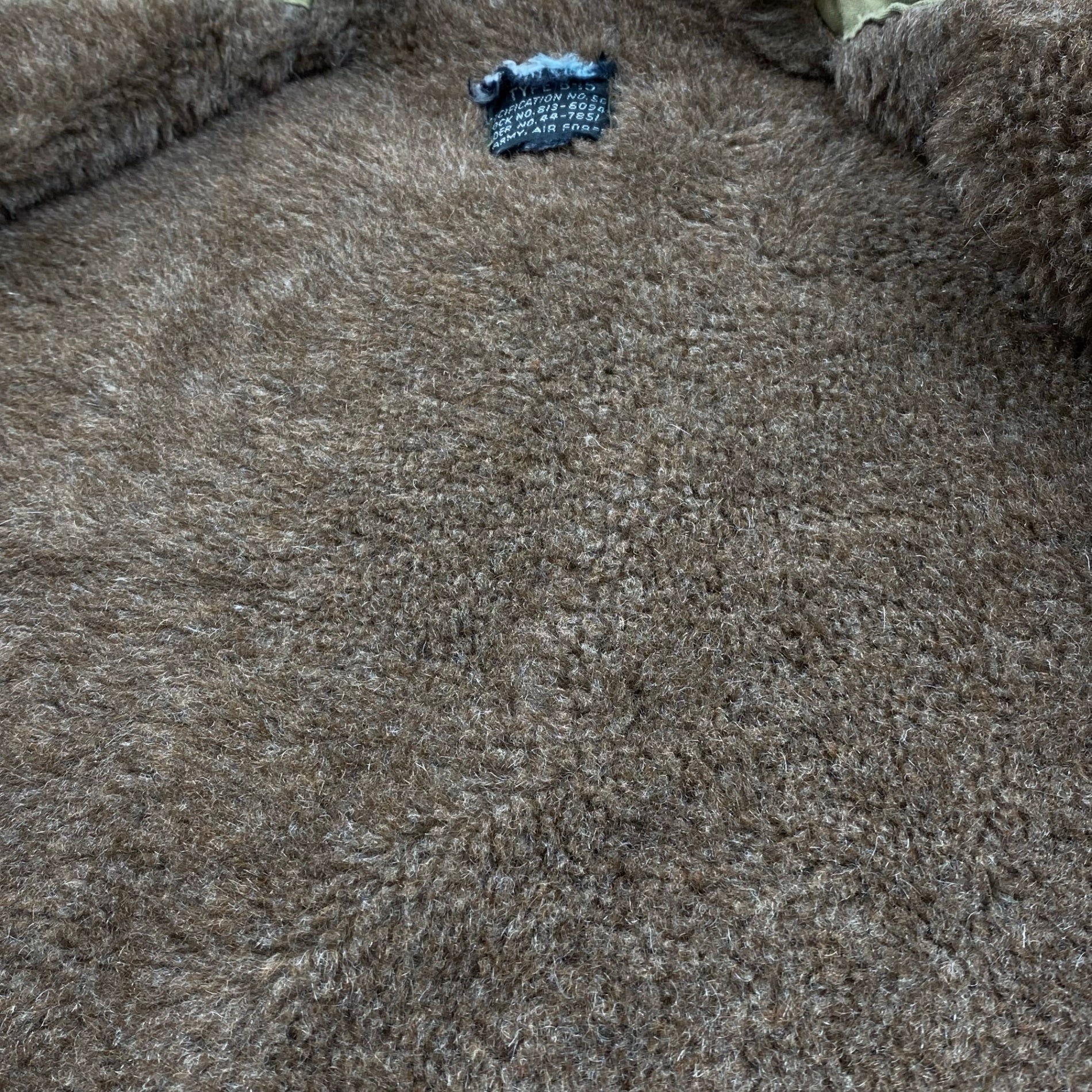 最初期 40s US ARMY USAAF / B-15初期型 フライトジャケット 官給品 SIZE：S程度