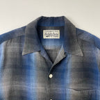 WACKO MARIA / レーヨンオンブレチェックシャツ SIZE:M
