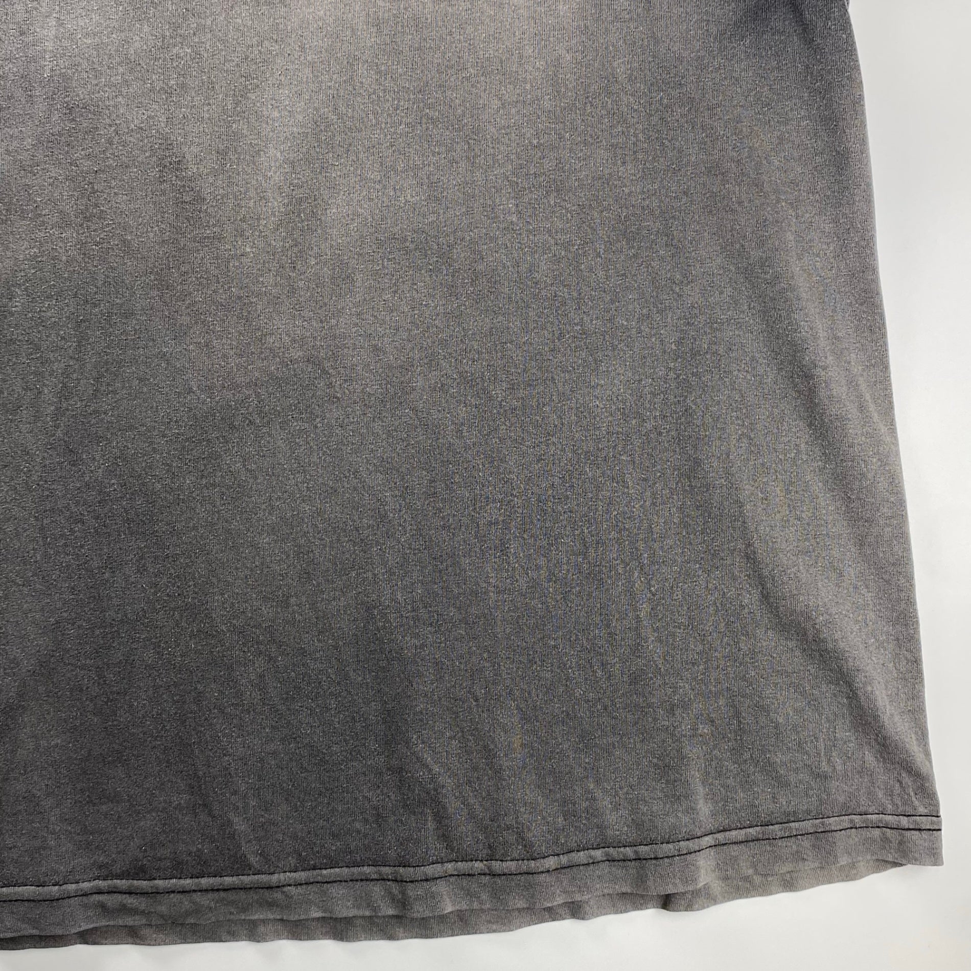 8-90s OLD HARLEY DAVIDSON ハーレーダビッドソン / フェード 両面プリント ヴィンテージ Tシャツ 鬼フェード 襤褸 SIZE：L