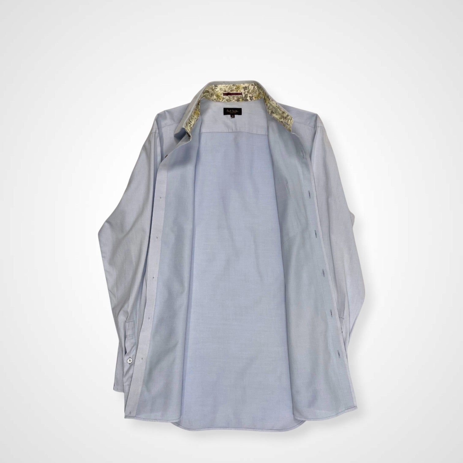 Paul Smith COLLECTION ポールスミスコレクション / フラワー切替シャツ 参考定価：30,000程度 SIZE:M