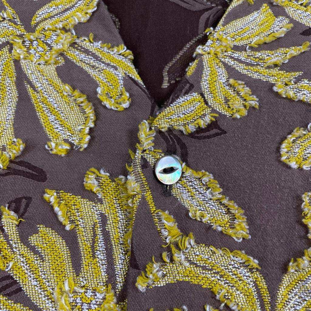 needles ニードルズ / V Neck Shirt Flower Cut jq PU223 参考定価：29,000+tax SIZE:XS