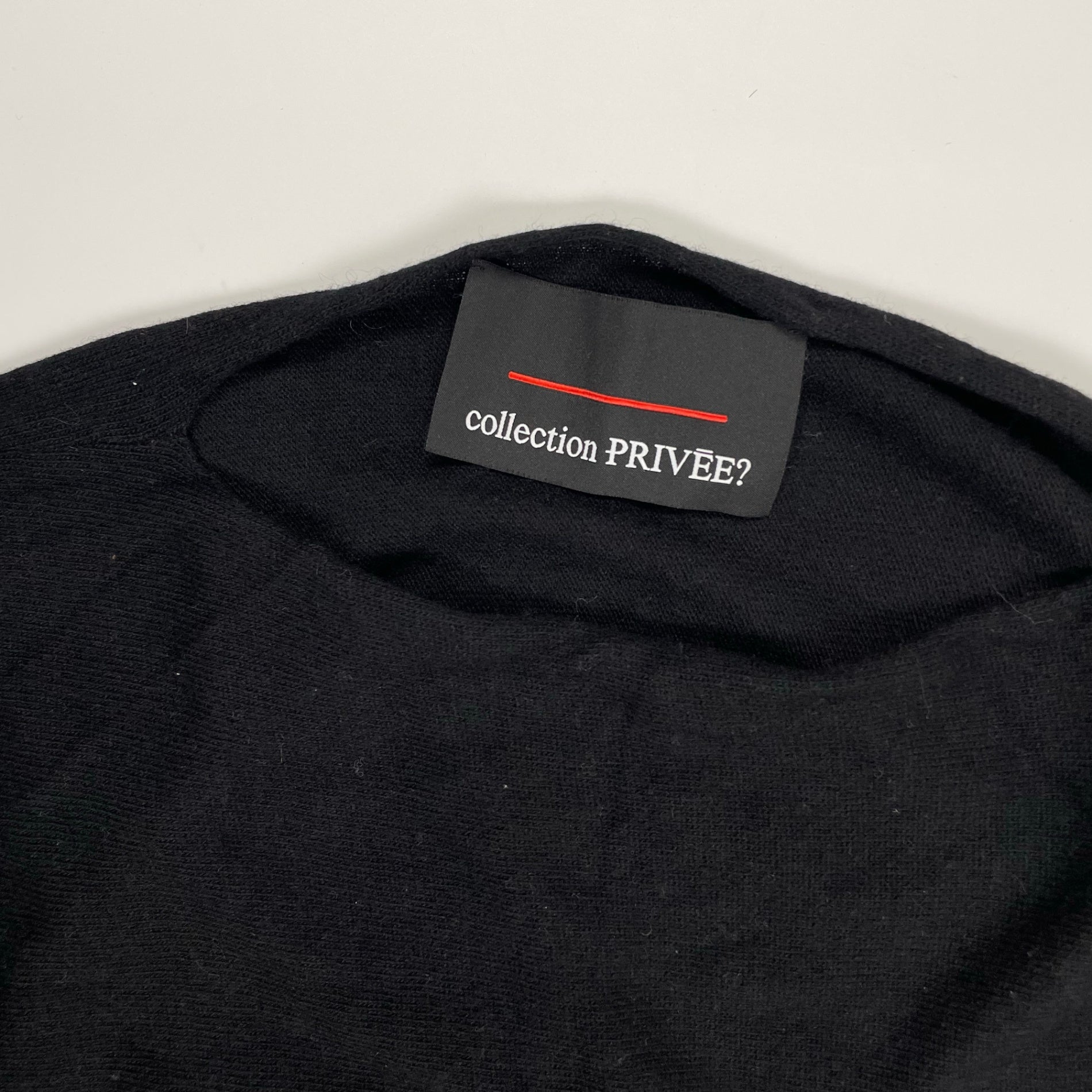 collection PRIVEE? コレクションプリヴェ / カシミヤMIXビッグニット H.P FRANCE取扱い 参考定価：50,000程度 SIZE:38