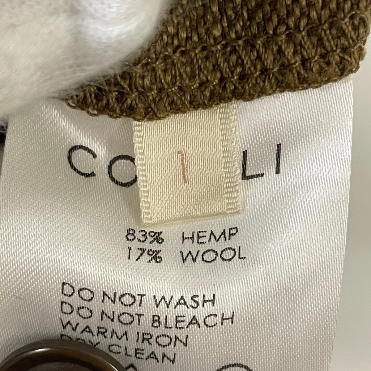 COMOLI / カナパウール6ポケットパンツ 参考定価：55,000程度 SIZE:1