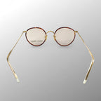 デッドストック 70s Hilton Classic / セル巻 パント型 デモレンズ入り 14K RG Chestnutカラー
