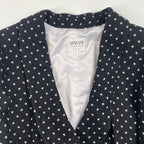 ARMANI COLLEZIONI アルマーニ コレツィオーニ / タキシードカラーショートジャケット ブラック イタリア製 参考定価：120,000程度 SIZE:42
