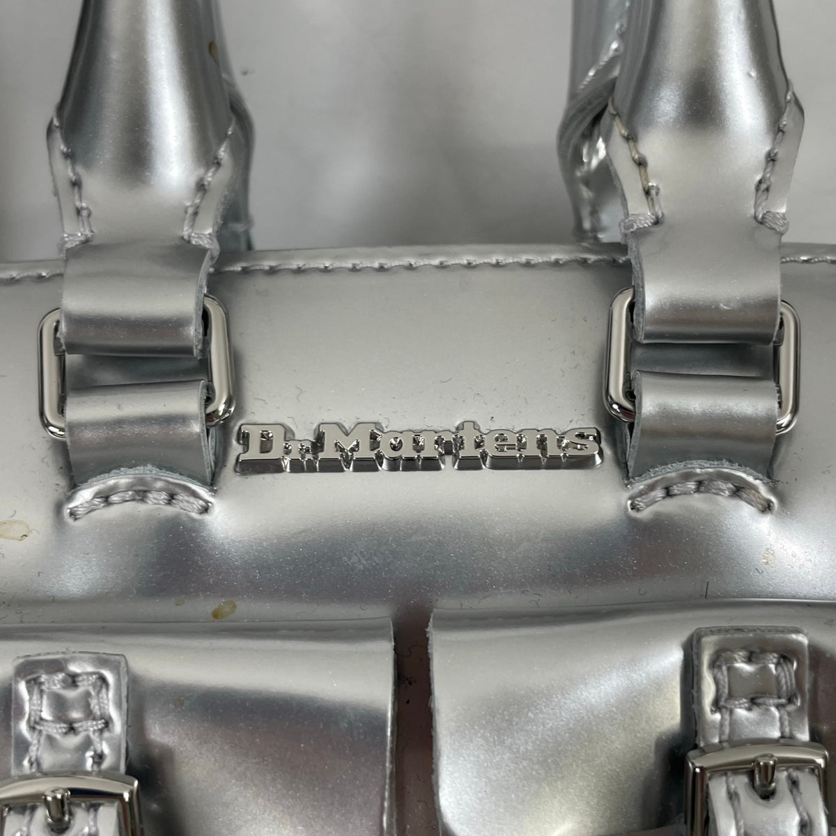 Dr. Martens / 2WAYミニ トップハンドルバッグ シルバー