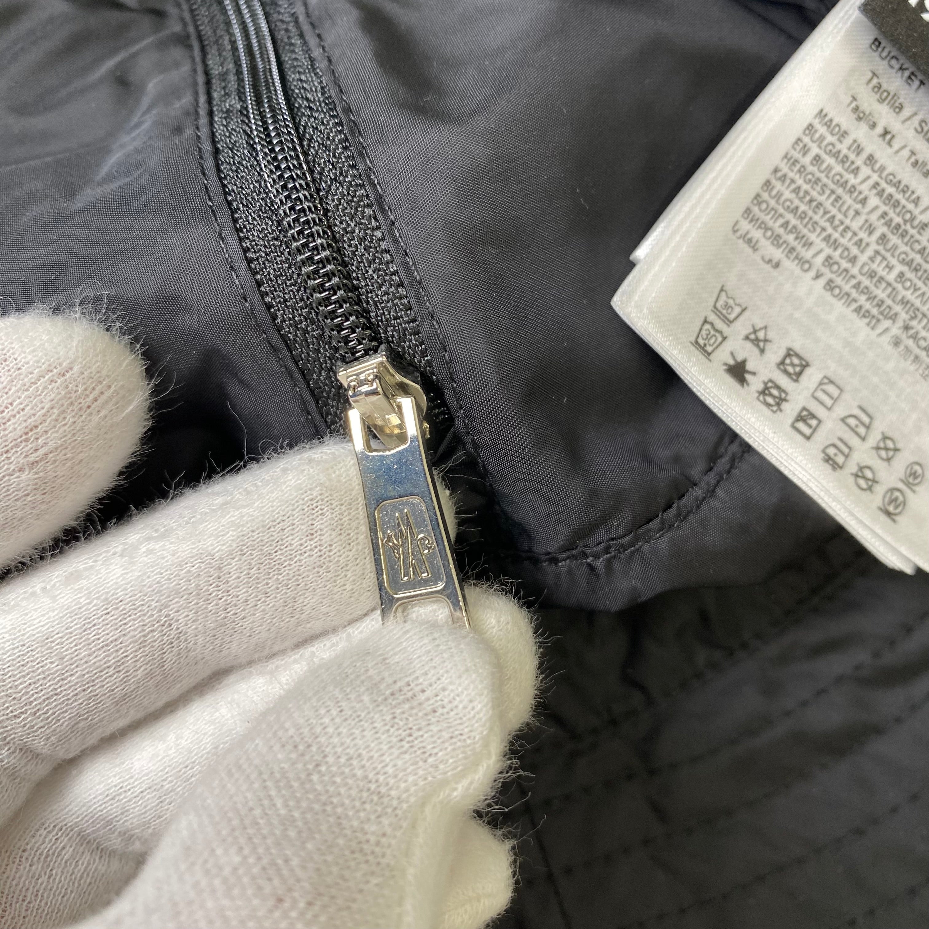 【未使用】MONCLER 1952 Nylon Bucket Hat  SIZE:XL