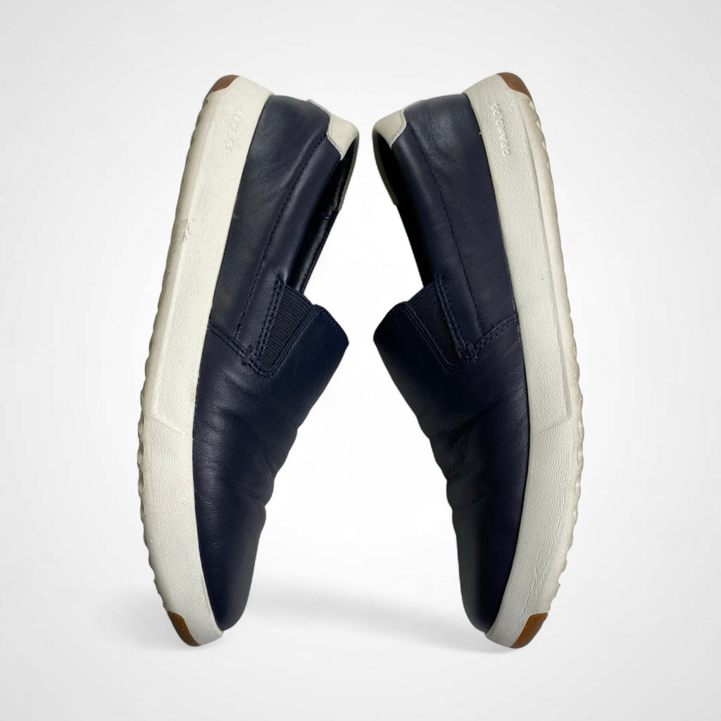 COLE HAAN コールハーン / レザースリッポン GRANDPRO ダークネイビー 参考定価：28,000程度 SIZE:7(24.5cm程度)