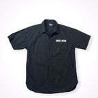 GREASER / バッククロスグラフィック 半袖ワークシャツ 参考定価：12,000程度 SIZE：XL
