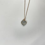 TIFFANY＆CO ティファニー / ブルーダブルハートタグペンダント 参考定価：44,000+tax