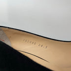 SEVEN TWELVE THIRTY / コンビパンプス ブラック 参考定価：28,000程度 SIZE：24.5cm