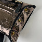 VIOLA d'ORO ヴィオラドーロ / 箔ムートンショルダーバッグ 参考定価：26,000程度