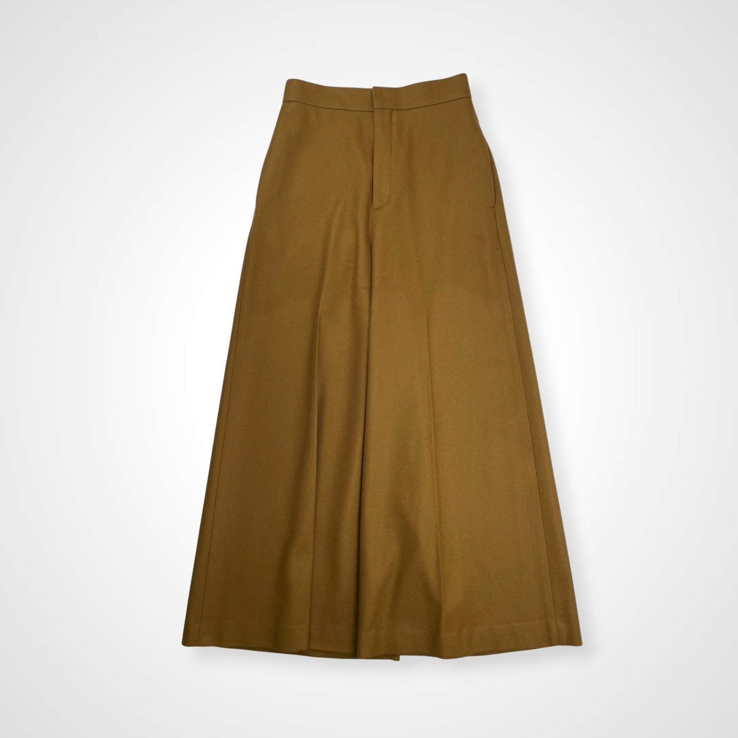 ENFOLD エンフォルド / ラムウールワイドパンツ ブラウン 参考定価：36,000+tax SIZE:38