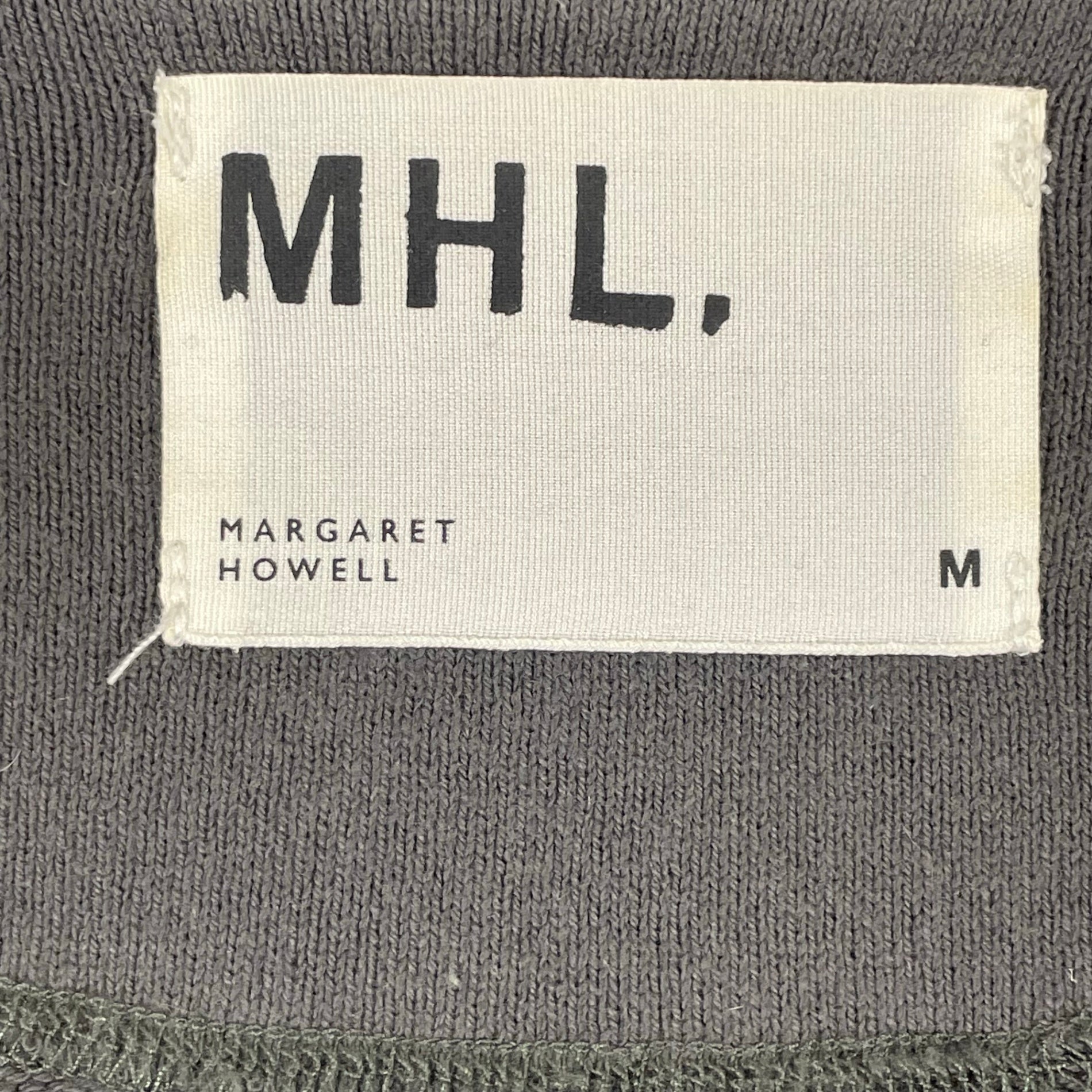 MHL. / ピュアコットン Vネックカーディガン 参考定価：26,000程度 SIZE：M