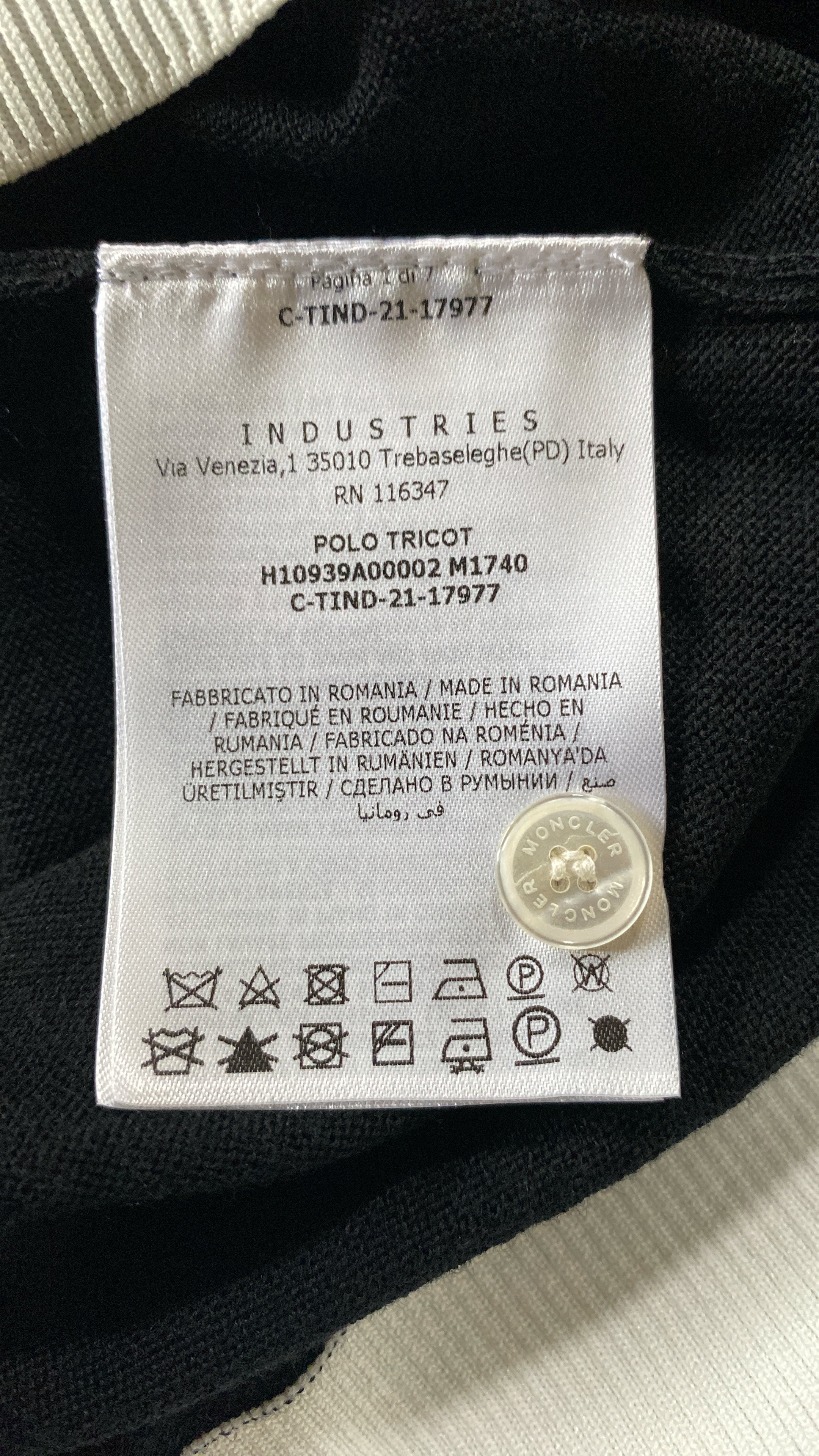MONCLER  モンクレール POLO TRICOT ニット　ポロシャツ
