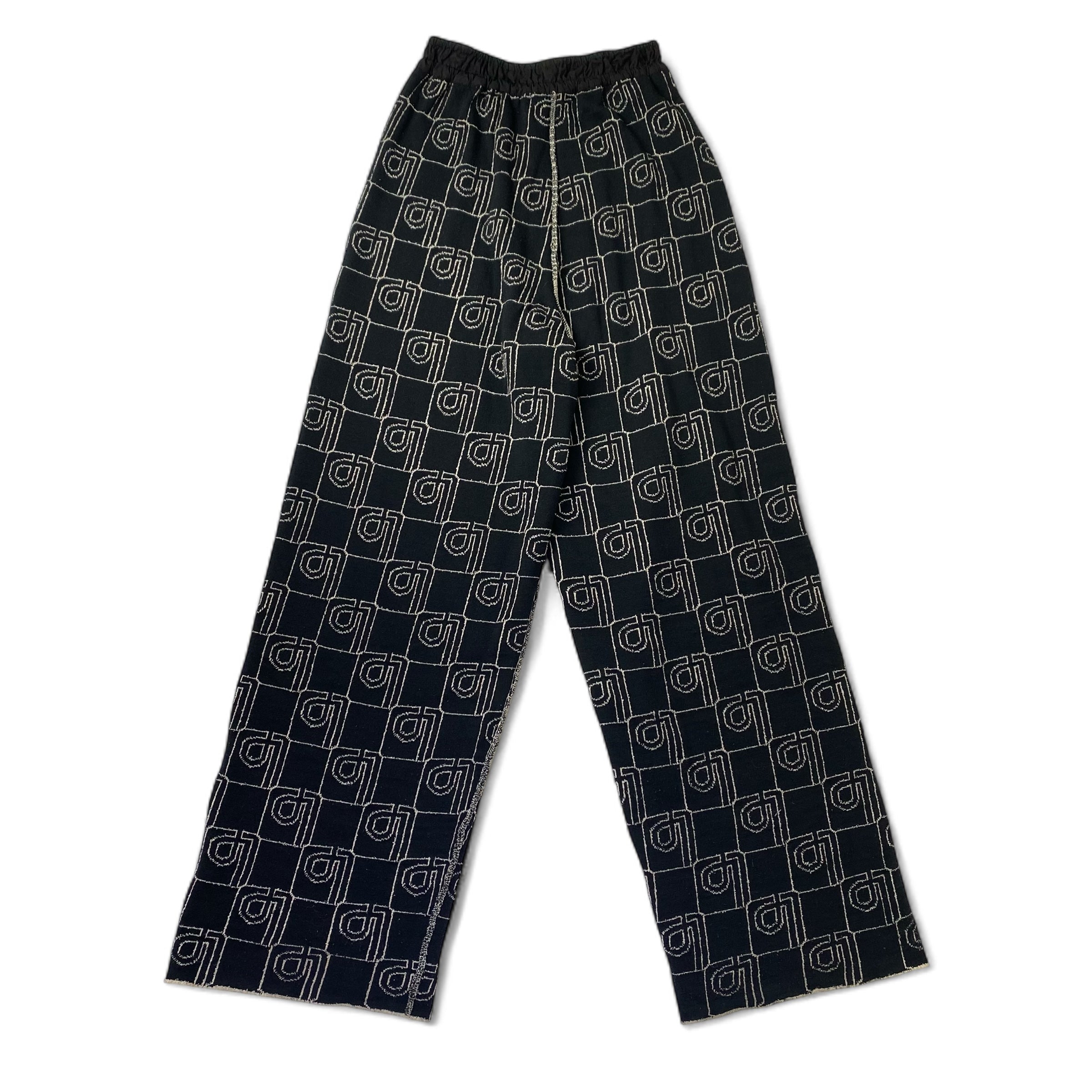 PRANK PROJECT プランクプロジェクト モノグラム ニット パンツ